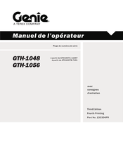Genie GTH-1048 Manuel De L'opérateur