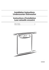 Whirlpool W10518037 Instructions D'installation