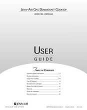 Jenn-Air JGD8345 Guide De L'utilisateur
