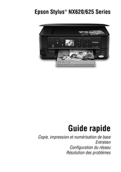 Epson NX625 Série Guide Rapide