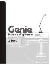 Genie Z-80 Manuel De L'opérateur