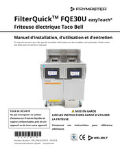 Welbilt FilterQuick Manuel D'installation, D'utilisation Et D'entretien