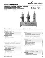 Cooper NOVA 27 Instructions D'installation Et D'utilisation