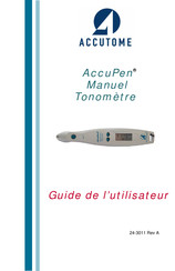 Accutome AccuPen Guide De L'utilisateur