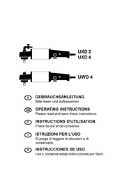 SUHNER UXD 4 Instructions D'utilisation