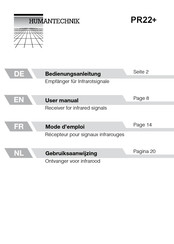 HumanTechnik PR22+ Mode D'emploi