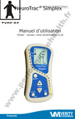 Verity Medical NeuroTrac Simplex Manuel D'utilisation