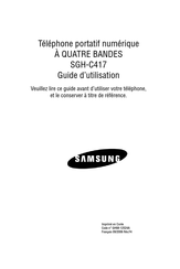 Samsung SGH-C417 Guide D'utilisation