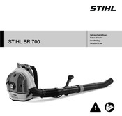 Stihl BR 700 Mode D'emploi