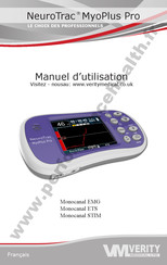 Verity Medical NeuroTrac MyoPlus Pro Manuel D'utilisation