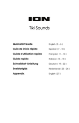 ION Tiki Sounds Guide D'utilisation Rapide