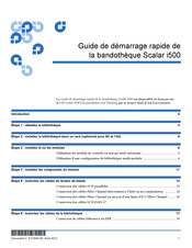 Quantum Scalar i500 Guide De Démarrage Rapide