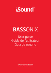 ISOUND BASSONIX 6770 Guide De L'utilisateur