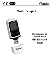Bartscher EBI 300 Mode D'emploi