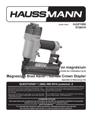 Haussmann HJUF1890 Guide De L'utilisateur