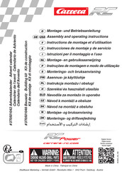 Carrera Rc Power 370501042 Instructions De Montage Et D'utilisation