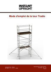 Instant Upright Tradie Mode D'emploi