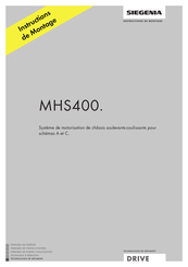 Siegenia MHS400 Instructions De Montage