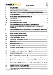 Powerplus POWXG9009 Mode D'emploi