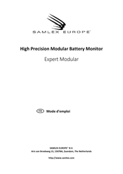 Samlex Europe Expert Modular Mode D'emploi