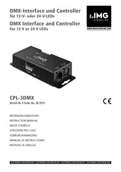 IMG STAGELINE CPL-3DMX Mode D'emploi