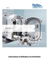 Packo ZP015 Instructions D'utilisation Et D'entretien