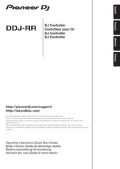 PIONEER DJ DDJ-RR Mode D'emploi