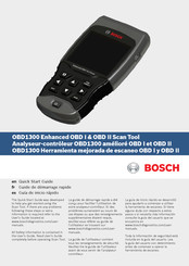 Bosch OBD1300 Guide De Démarrage Rapide