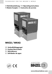 Binzel WK43 Mode D'emploi