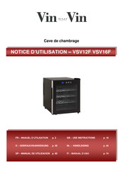 Climadiff VSV16F Manuel D'utilisation