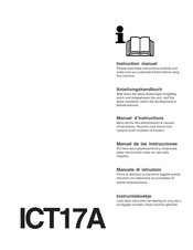 Jonsered ICT17A Manuel D'instructions