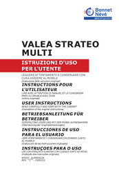 Bonnet Neve VALEA STRATEO MULTI Instructions Pour L'utilisateur