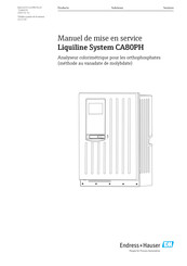 Endress+Hauser Liquiline System CA80PH Manuel De Mise En Service