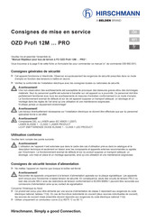 Belden HIRSCHMANN OZD Profi 12M G12-1300 EEC Guide De Mise En Service