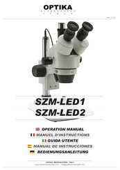 Optika Italy SZM-LED1 Manuel D'instructions