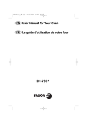 Fagor 5H-730 Serie Guide D'utilisation