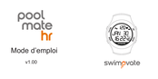 Swimovate pool mate hr Mode D'emploi