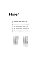 Haier AFD631CS Notice D'utilisation