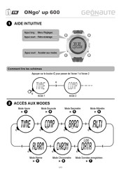 GEONAUTE ONgo' up 600 Mode D'emploi