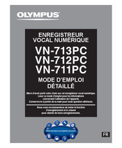 Olympus VN-711PC Mode D'emploi