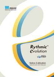 Micrel Rythmic Evolution Organiser 501 Notice D'utilisation