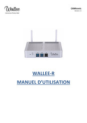 CAMtronic WALLEE-R Manuel D'utilisation