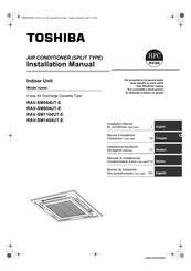 Toshiba RAV-SM564UT-E Manuel D'installation