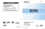 Sony KDS-R60XBR2 Mode D'emploi