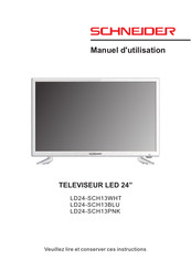 Schneider LD24-SCH13WHT Manuel D'utilisation