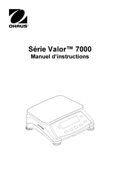 OHAUS V71P1502T Manuel D'instructions