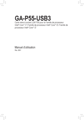 Gigabyte GA-P55-USB3 Manuel D'utilisation