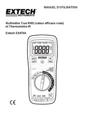 Extech Instruments EX470A Manuel D'utilisation