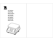 OHAUS V21PW6 Manuel D'instructions