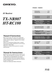 Onkyo HT-RC180 Manuel D'instructions